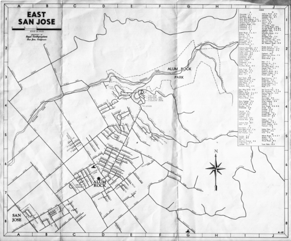 San Jose's East Side 1949