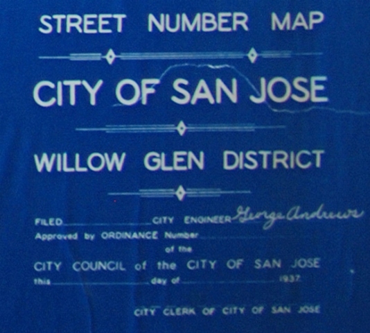 East San Jose Map Title Page